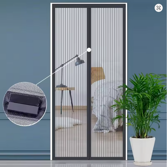 Magnetic Screen Door – Keep Bugs Out, Fresh Air In